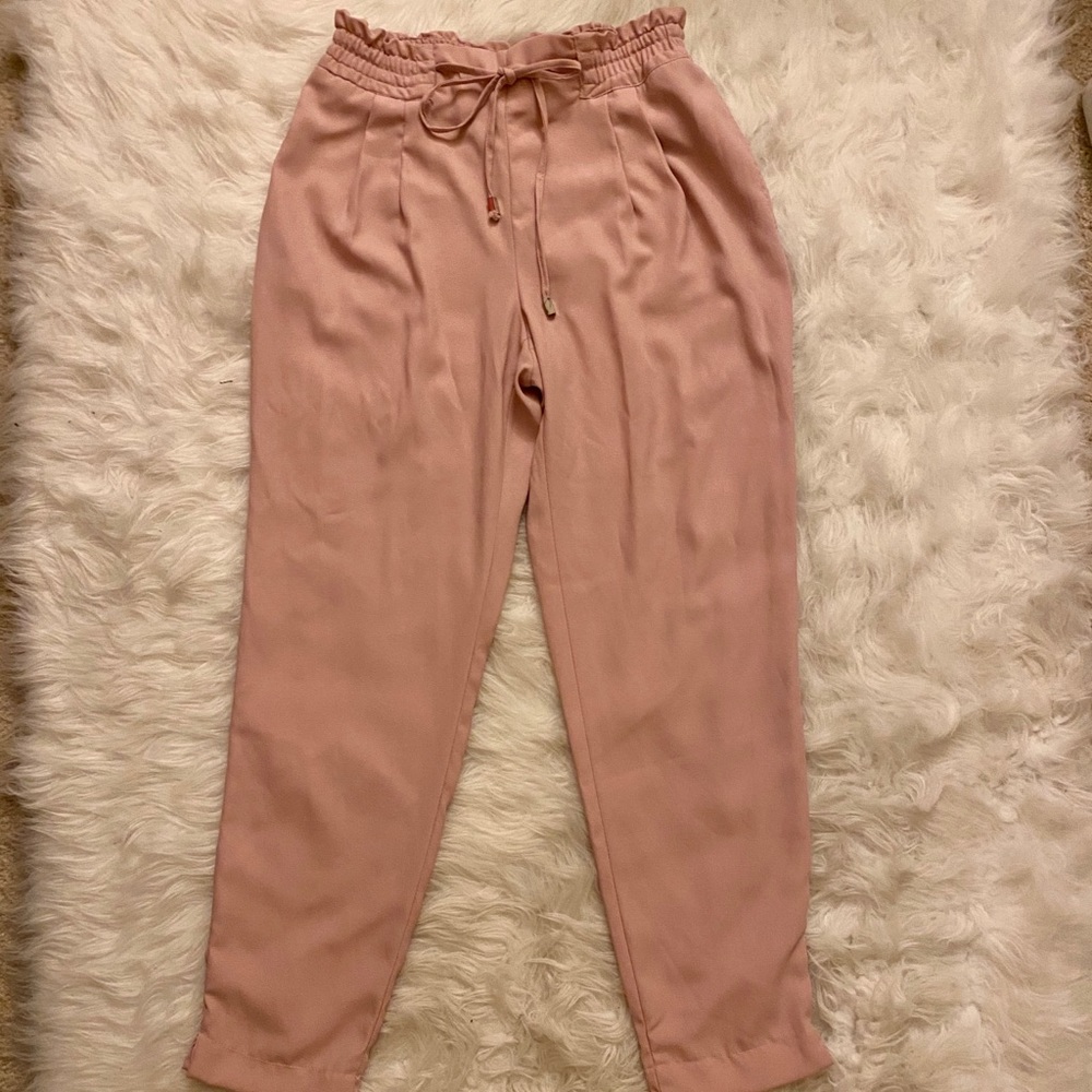 ZARA JOGGING WAIST TROUSERS
